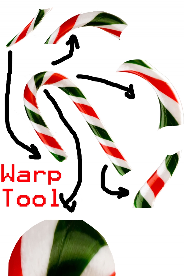 Creation of candy hook: Step 1